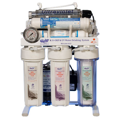 دستگاه تصفیه آب و ضدعفونی آب خانگی ایزیول هفت مرحله ای مدل WS1250OUV